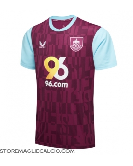 Burnley Maglia Gara Casa Repliche 2024-25 Maniche Corte
